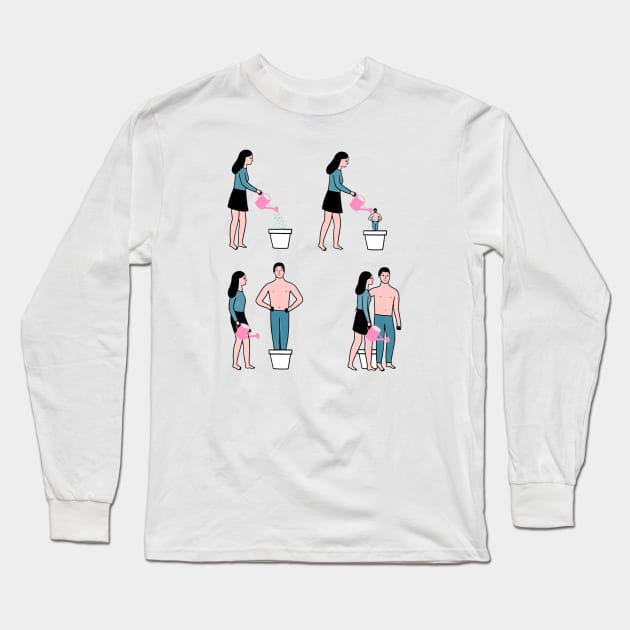 surprise Long Sleeve T-Shirt by agungibee